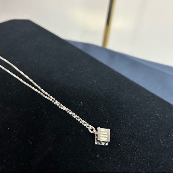 Tiffany & Co Silver Atlas Pendant Necklace